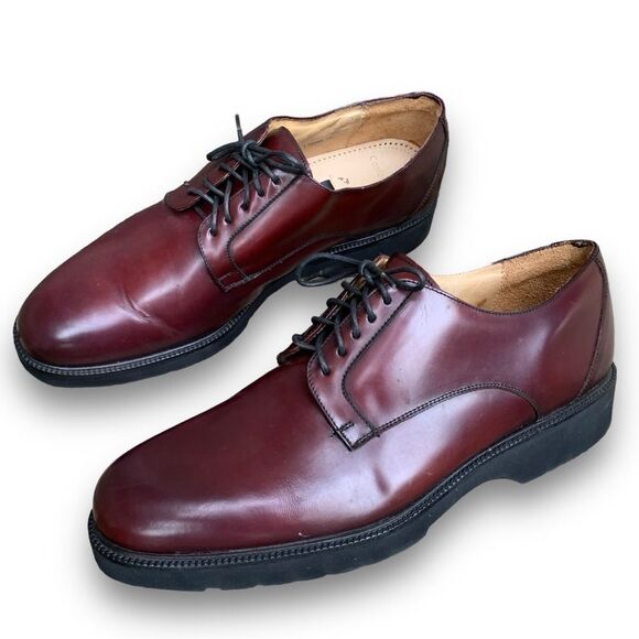 Quirelli Leather Upper Solid Slip Resistant Dress Casual Shoes Men’s size 10 E - Picture 2 of 16